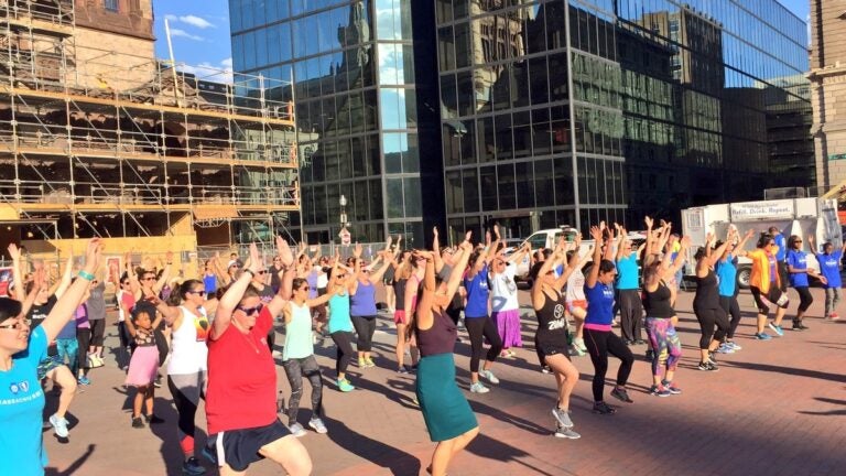 Get A Free Workout In Copley Square