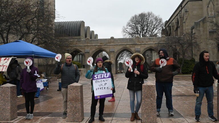 BU grad students pledge to continue strike until demands are met