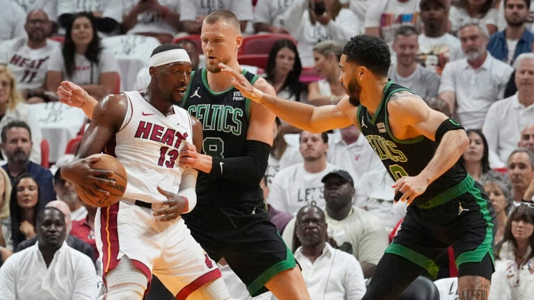 Celtics’ Kristaps Porzingis to miss time with calf strain