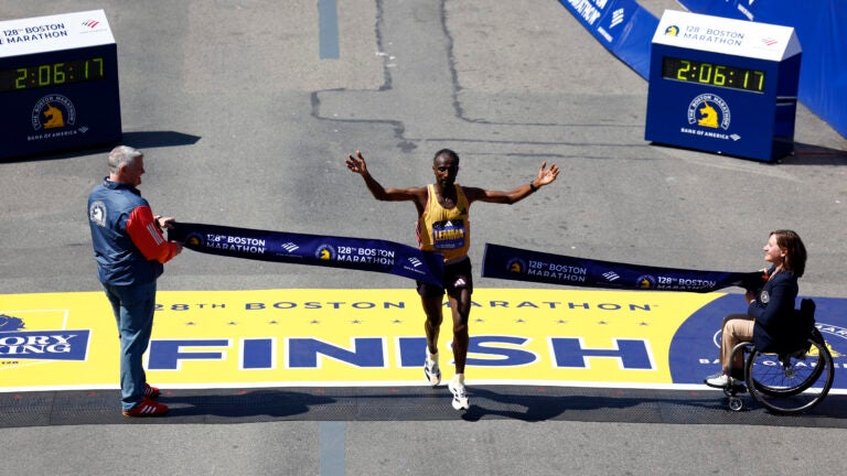 Sisay Lemma wins 2024 Boston Marathon after strong early attack