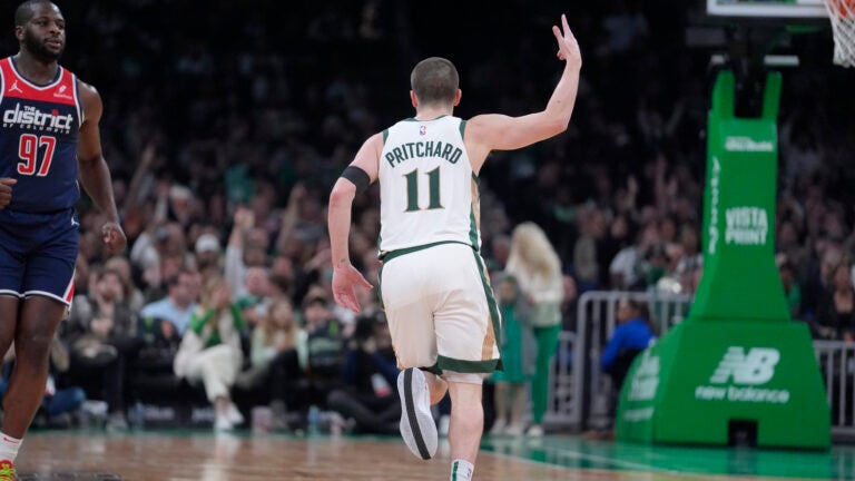 Mike Gorman honored as Celtics close regular season with a win