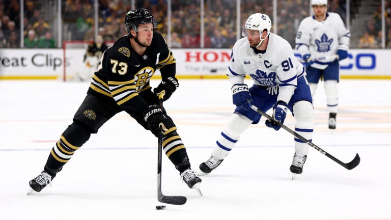 Pastrnak scores in OT, Bruins fend off Maple Leafs in Game 7