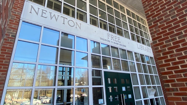 Newton library photo display featuring Palestinians draws criticism