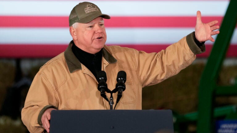 Healey, other Mass. leaders weigh in on Walz pick