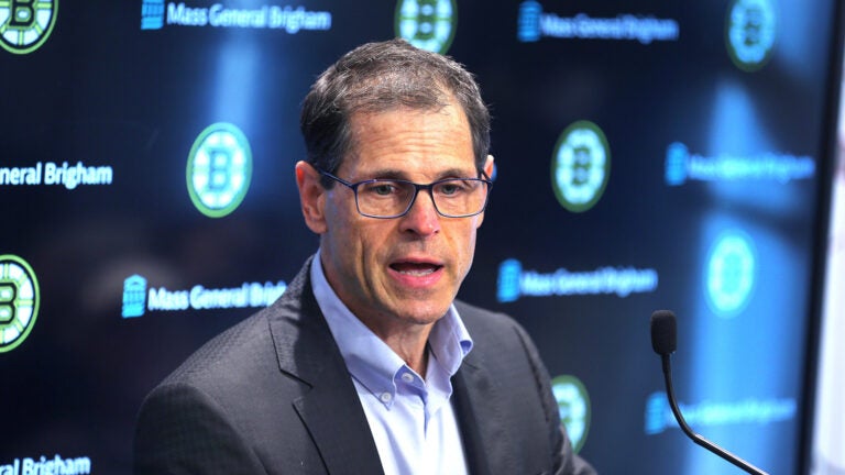 General News What Don Sweeney said of Jim Montgomery's future with Bruins