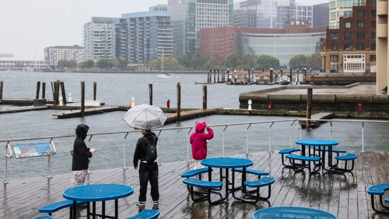 Massachusetts rain totals for Sept. 26-28 nor'easter