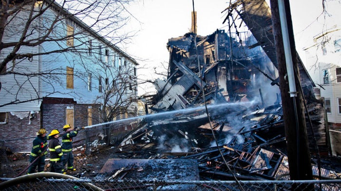 Worcester firefighter killed in apartment building collapse; second ...