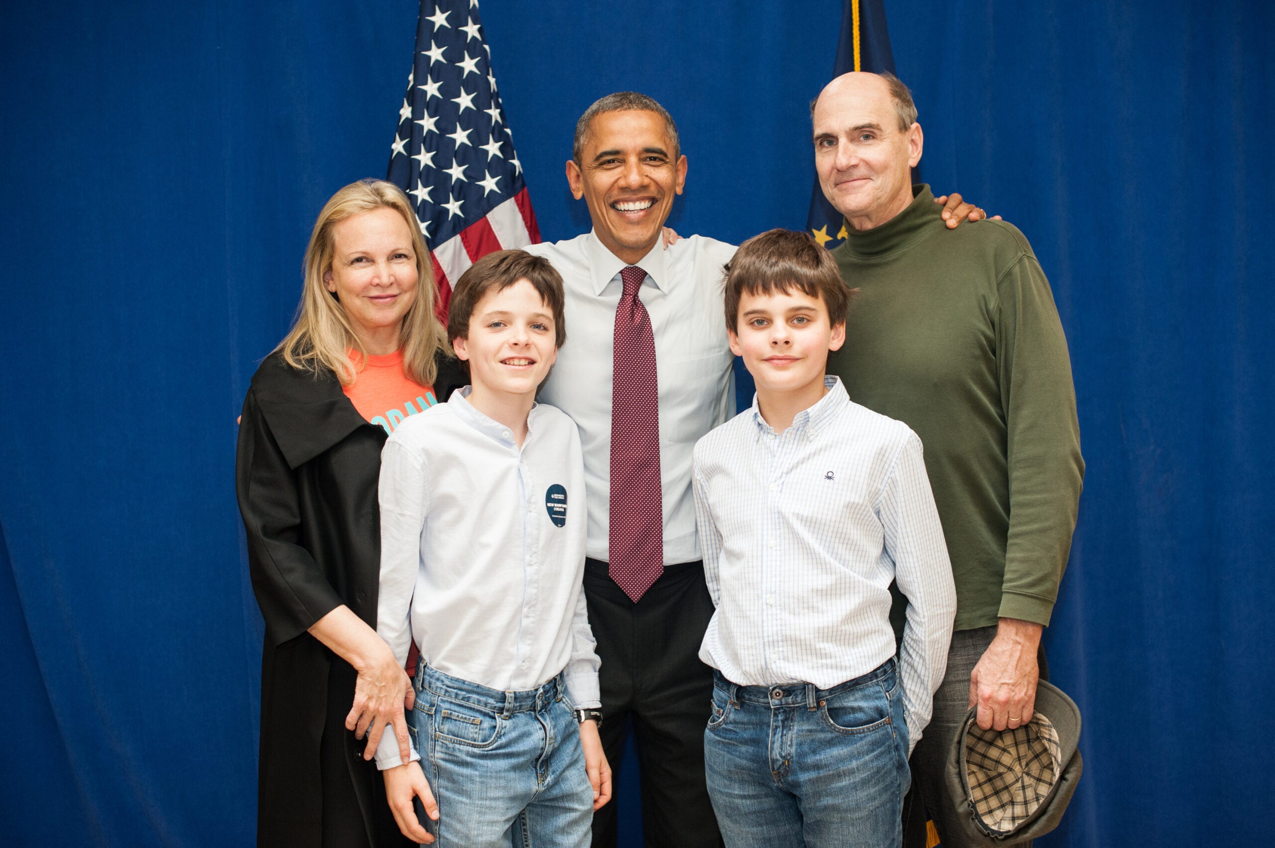 James Taylor performs for diplomats in D.C.