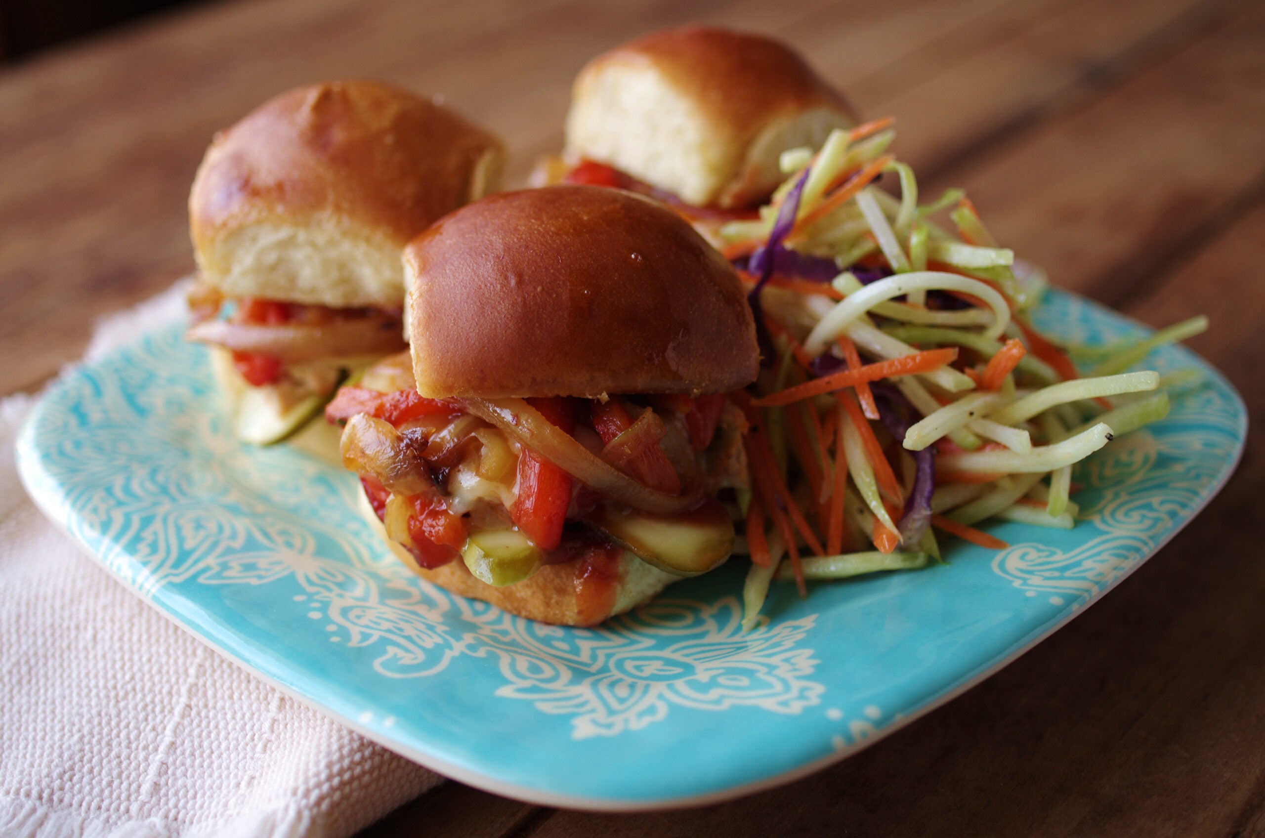 Recipe for barbecue turkey sliders