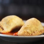 Spicy beef empanada from Barcelona Wine Bar in Brookline