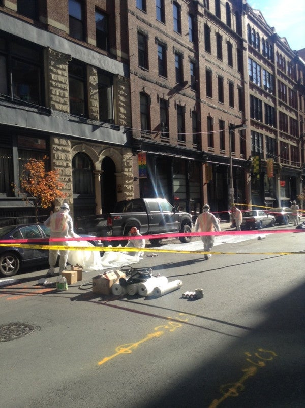 Steam pipe rupture prompts evacuations, street closures