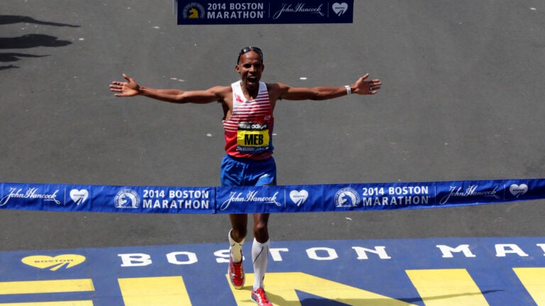 Meb Keflezighi 2014 Boston Marathon