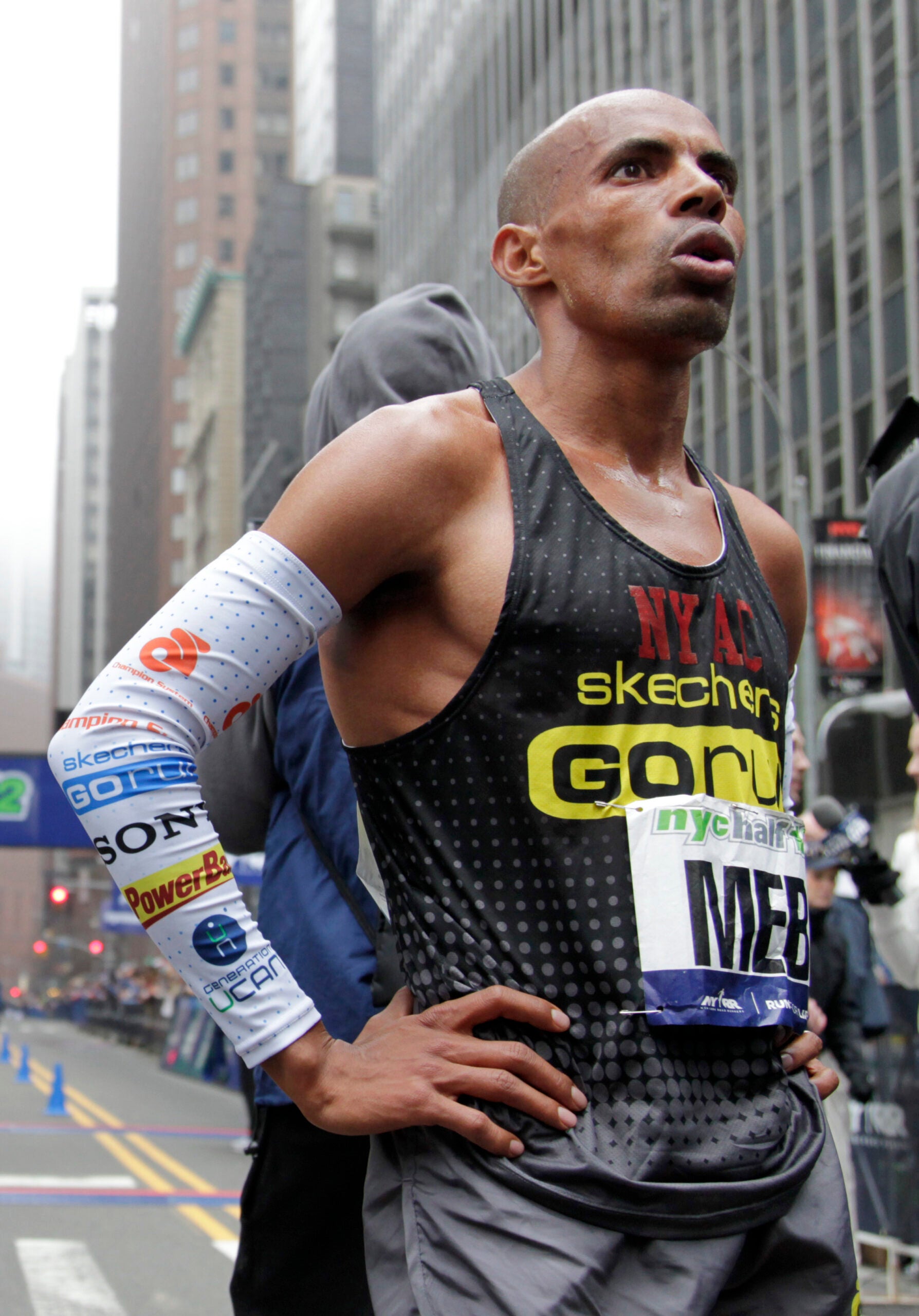 Meb Keflezighi run Boston Marathon