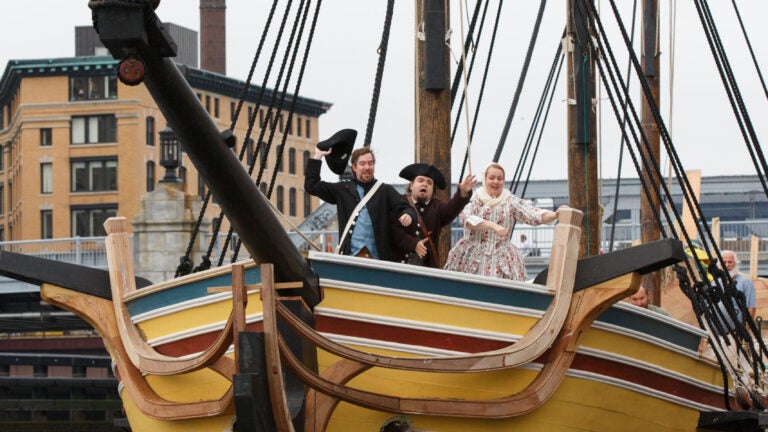 239 Years After The Boston Tea Party A Museum Reenactment