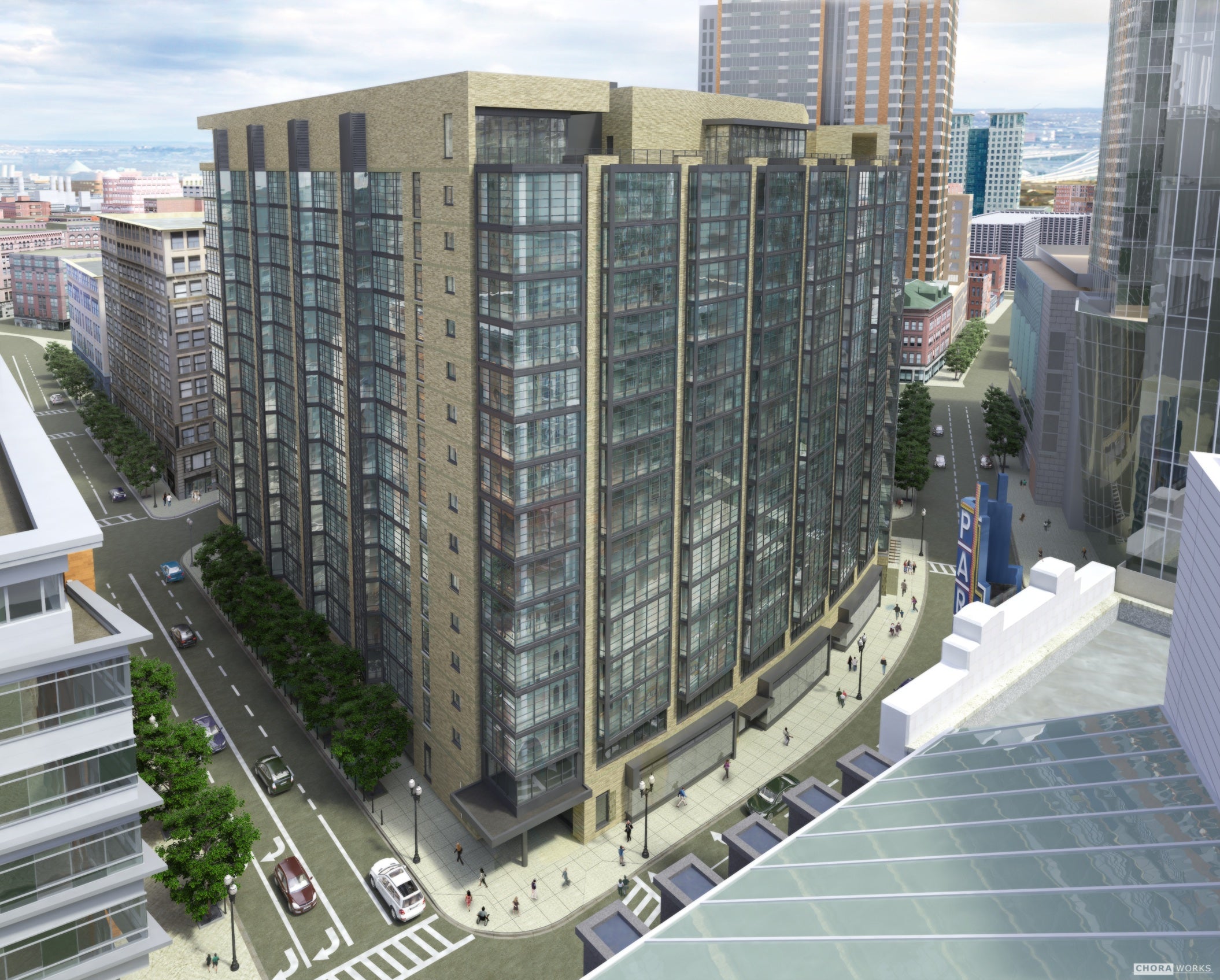 Y Building Boston Construction begins on another residential tower in downtown Boston