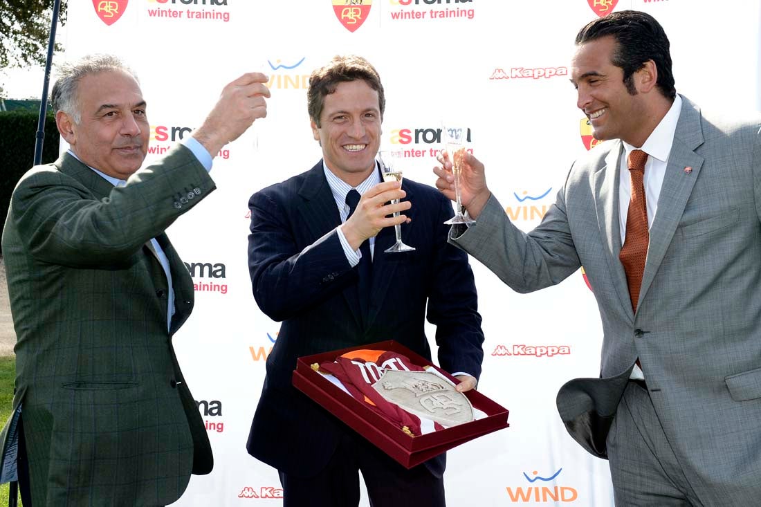 Boston’s Jim Pallotta celebrates new stadium in Rome