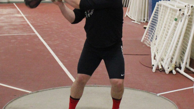Mansfield’s Mike McPherson a record-breaking thrower for Bridgewater ...