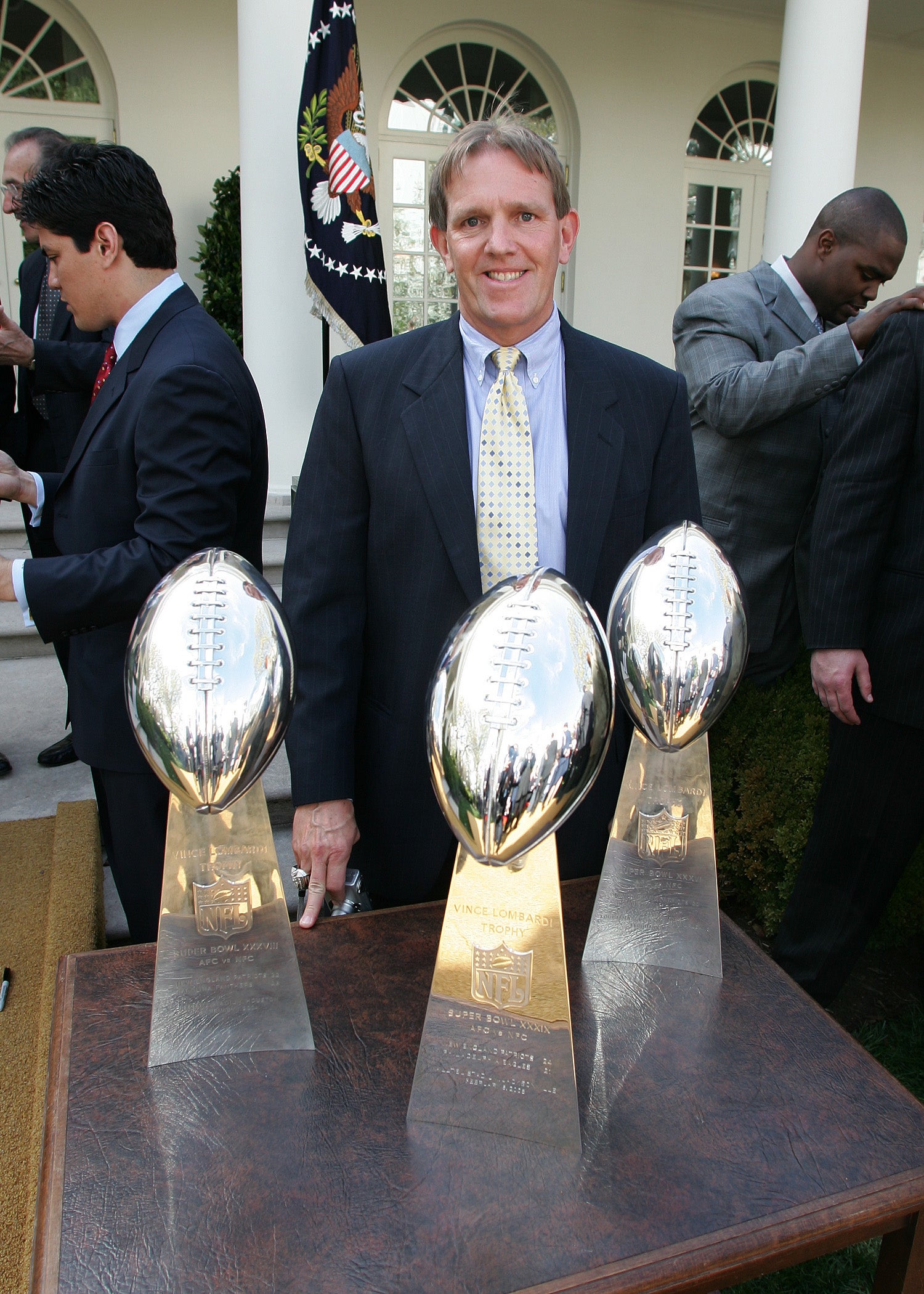 Patriots fondly remember late equipment manager Don Brocher