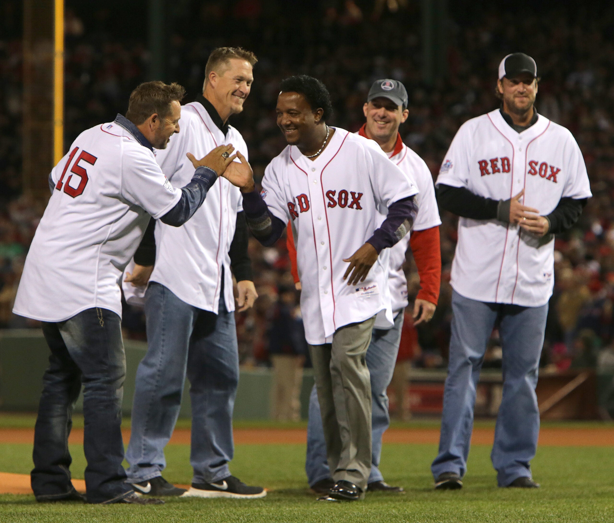 Damon, Nixon, Pedro, D-Lowe and More 2004 Red Sox World Series Champions to  be Honored at Fenway