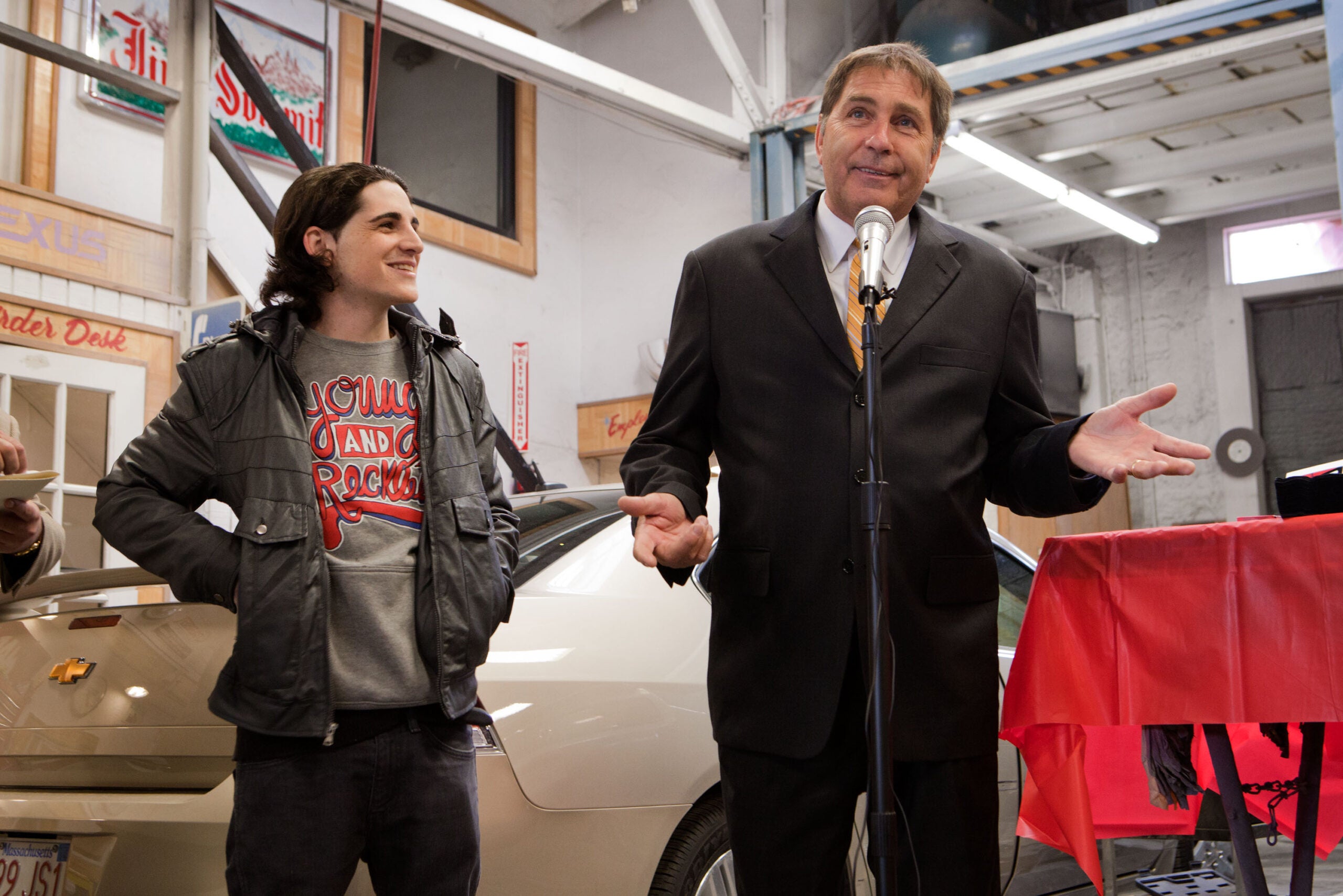 Singer James Massone honored by the City of Everett