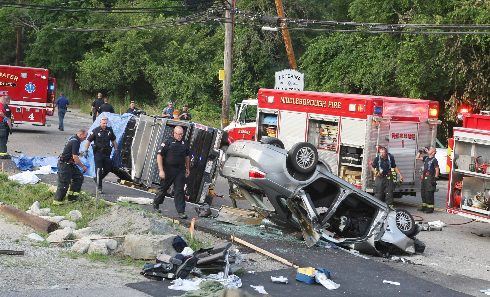 Two Killed, Two Seriously Injured In Middleborough Crash Caused By ...