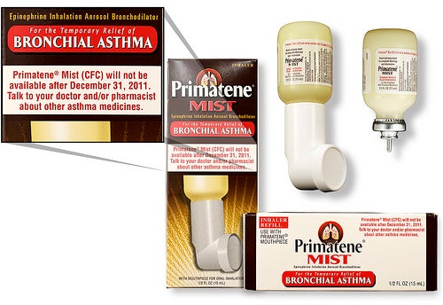 Primatene Mist asthma inhaler will soon be gone from stores