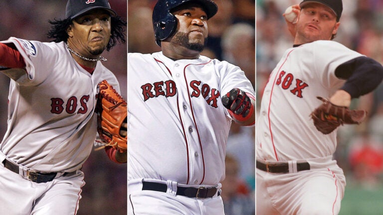 The Red Sox David Ortiz Pedro Martinez Carl Yastrzemski Ted