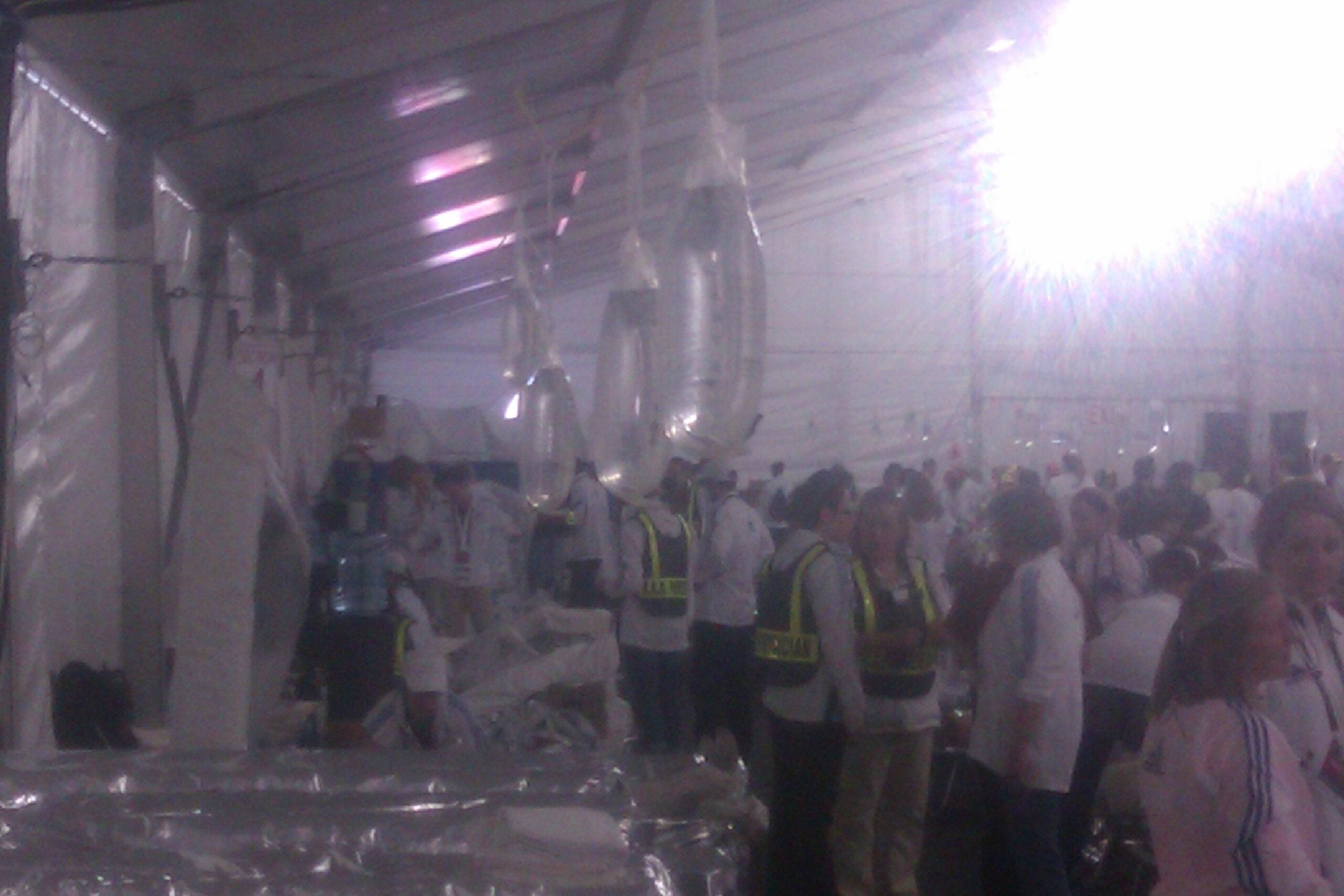 Medical Container Marathon Marathon medical tent ‘transformed into trauma unit’