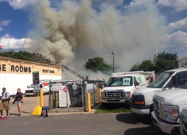 Firefighter Injured in Two-Alarm Warehouse Fire