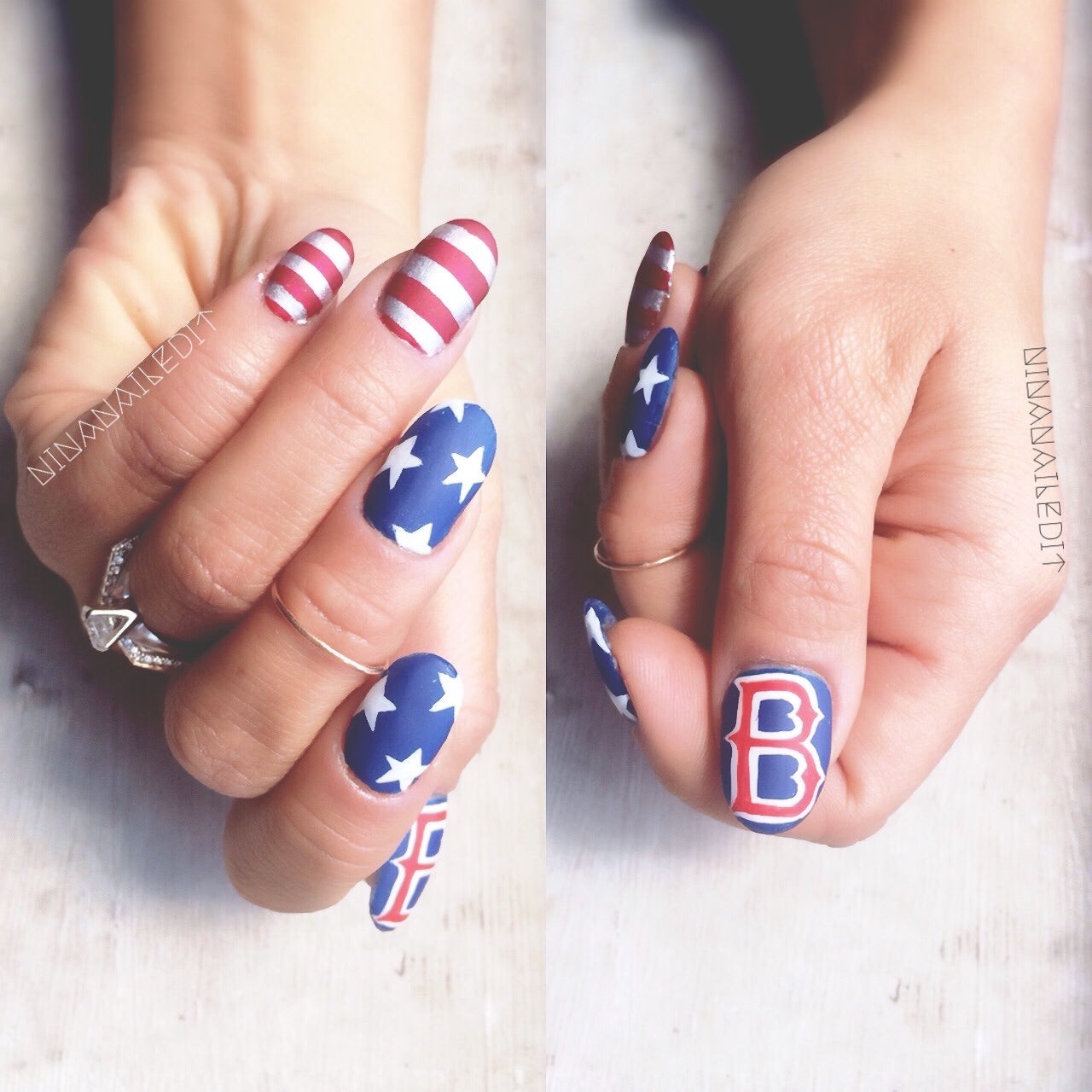 The Flag of the United States of America Minx Nail Art | Zazzle | Country  nails, Crystal nails, Minion nails