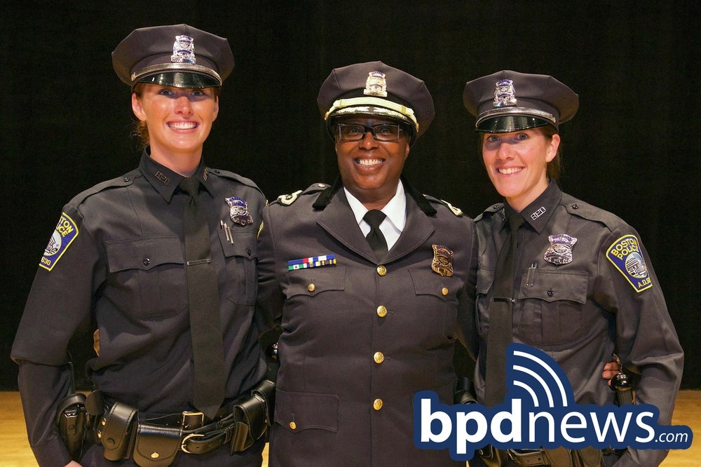 Ladies Lead the Way at Boston Police Academy Graduation