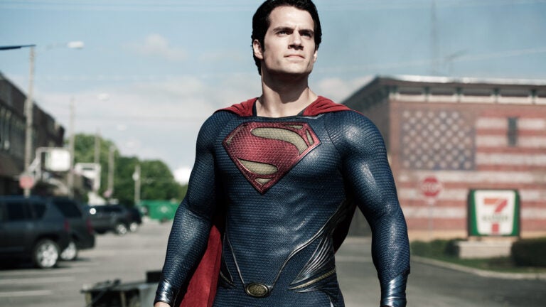 First look at Superman in new movie