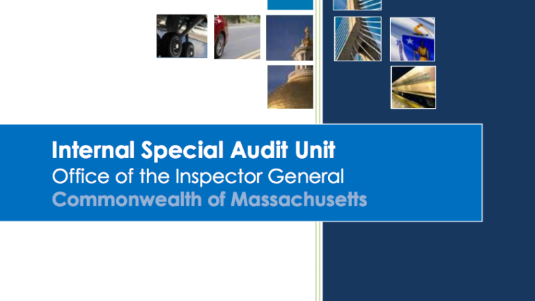 The MassDOT Audit Will Probably Infuriate You