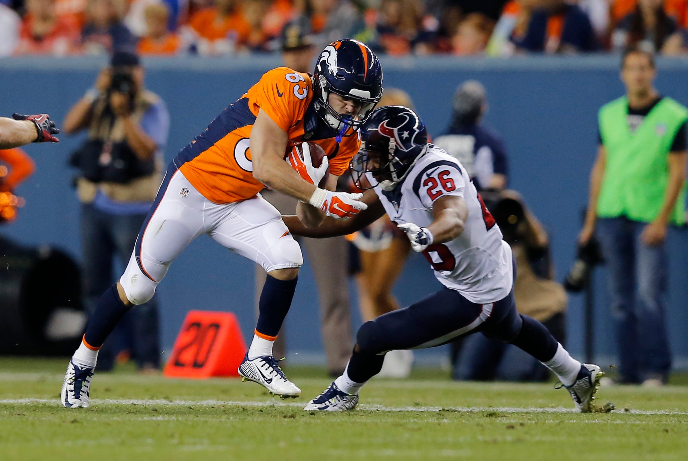 Broncos' Wes Welker returns after latest concussion, could play