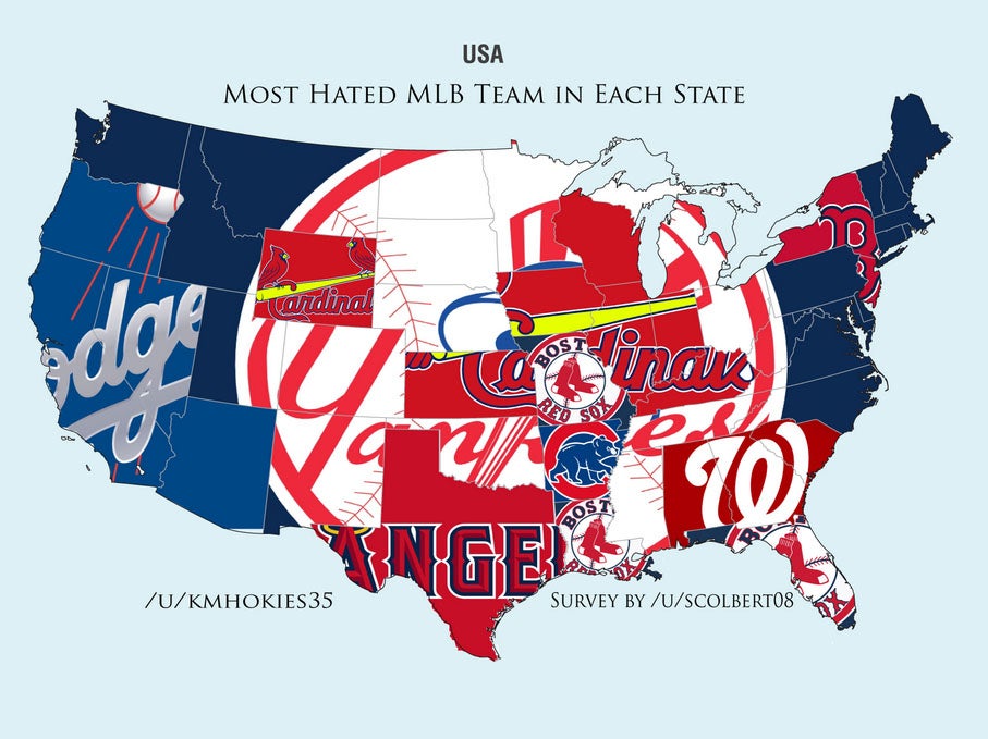 Facebook's MLB fan map reminds us Yankees fans are everywhere