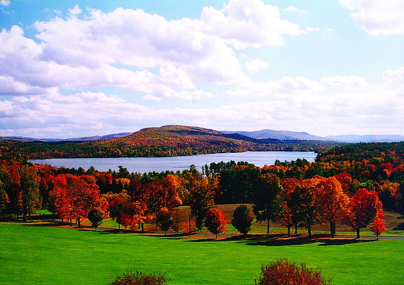 Fall foliage in Massachusetts
