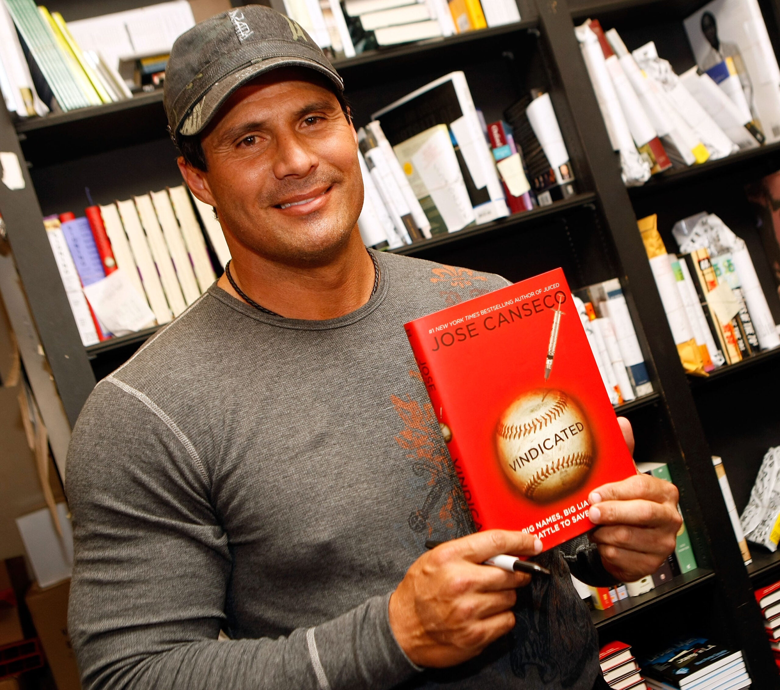 Jose Canseco Shoots Himself in the Hand; Could Lose Finger pic picture