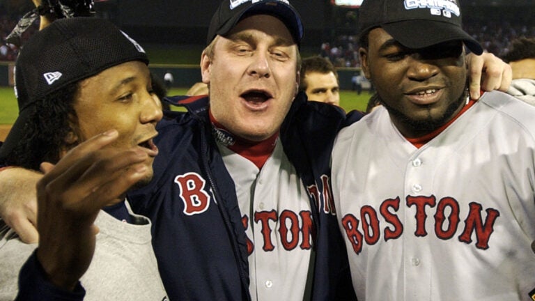 The Bloody Sock Worn By Curt Schilling In Game Two Of The 2004 World  Series - The Ultimate Symbol Of The End Of The Curse Of The Bambino -  Letter Of Provenance