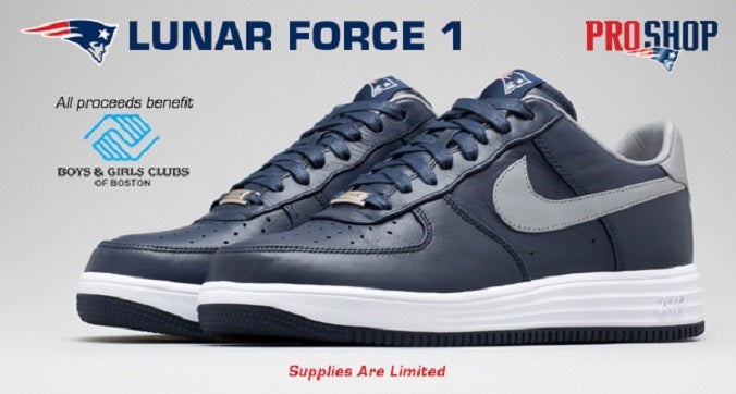 Spiffy Robert Kraft Edition Nike Sneakers Sell Out Quickly