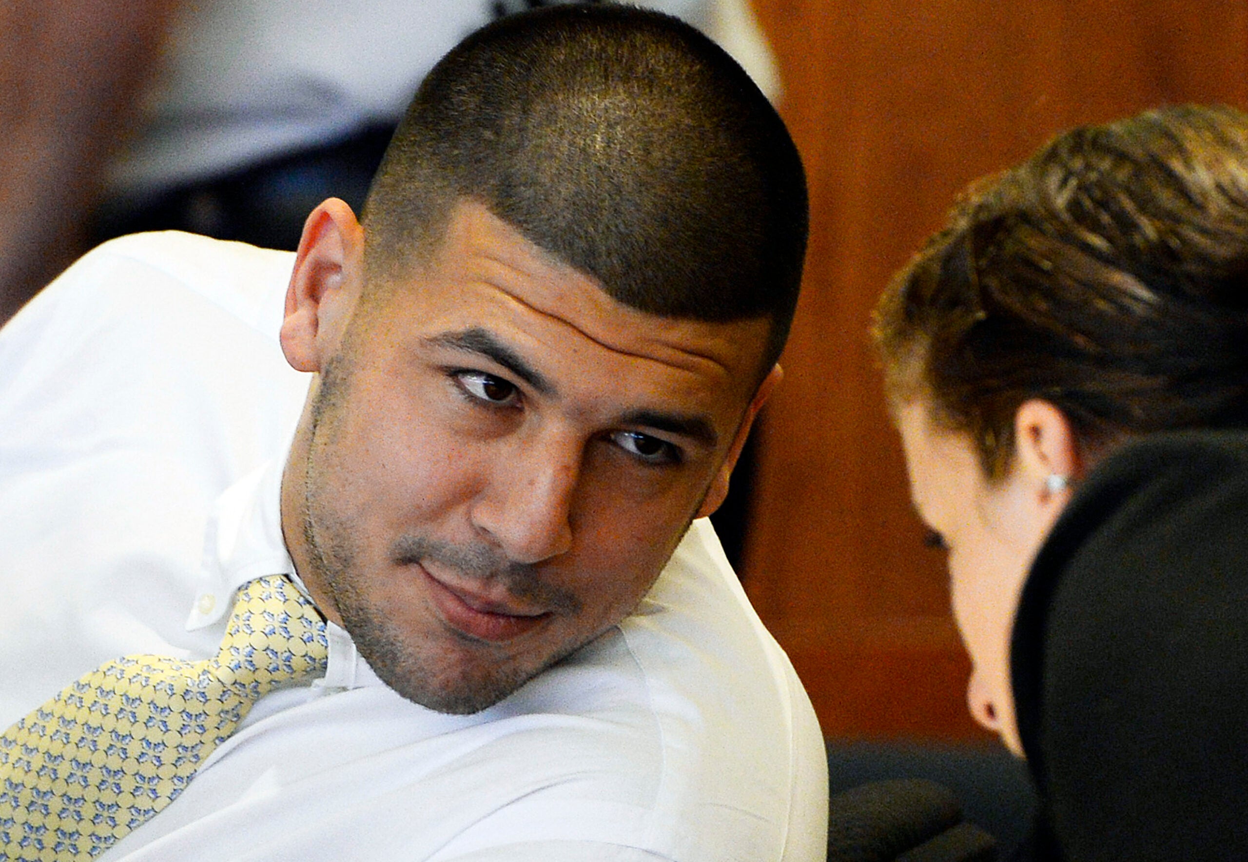 Judge bars Patriots gear from courthouse at Hernandez trial - The Boston  Globe