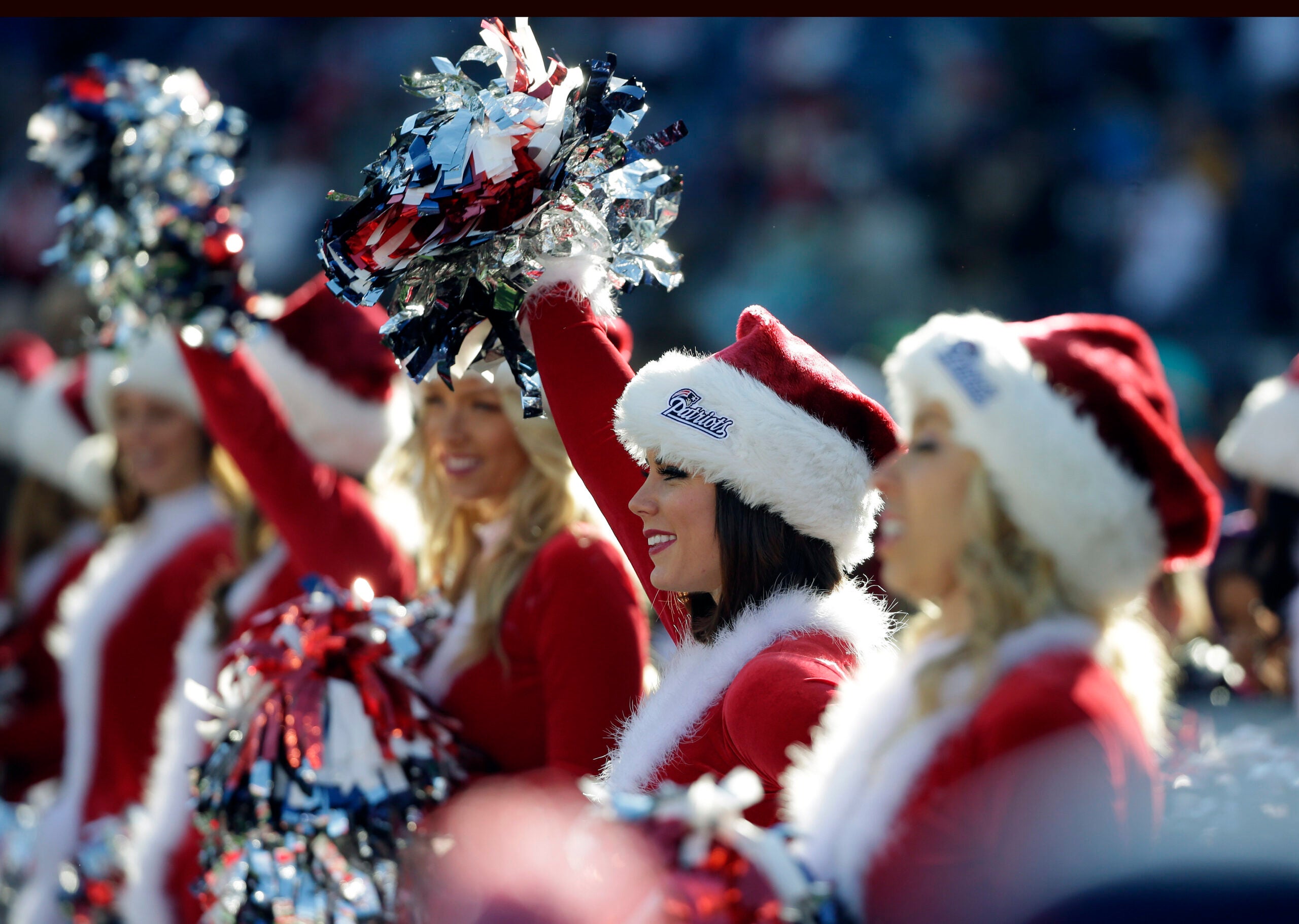 Cheers! It's Christmas - New England Patriots Cheerleaders