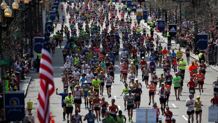 How to find a runner after they’ve crossed the Boston Marathon finish line