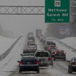 Traffic Methuen Snowstorm