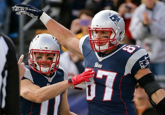 Rob Gronkowski and Julian Edelman leave viewers stunned on FOX NFL kickoff  as fans call for them to 'play for Red Sox'