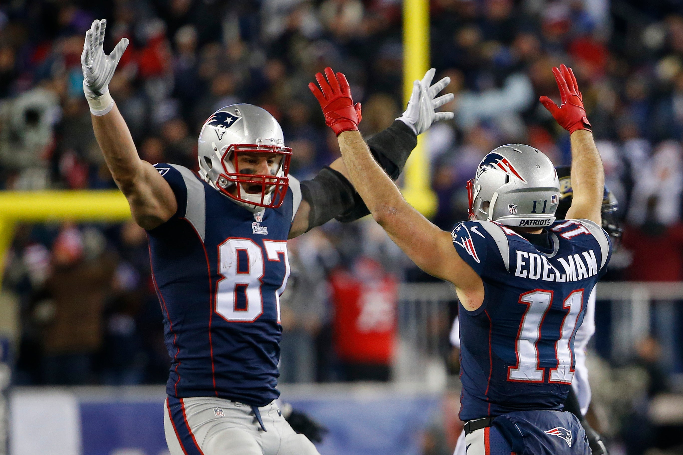 Rob Gronkowski Julian Edelman
