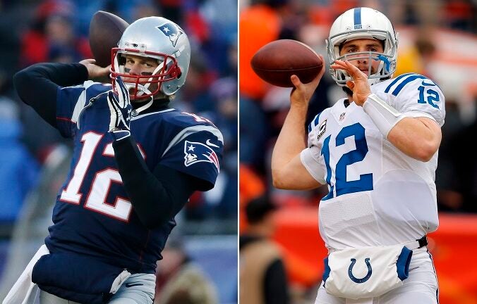 A comparison of Peyton Manning's and Andrew Luck's first 5 seasons