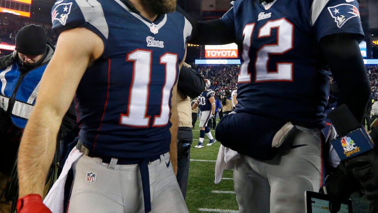 Tom Brady, Julian Edelman - Sunday Night Football on NBC