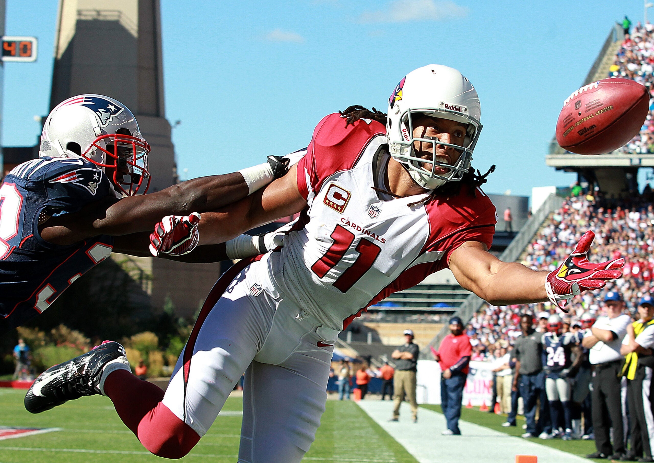 Cardinals' Larry Fitzgerald has lost desire to play football — for now -  The Boston Globe