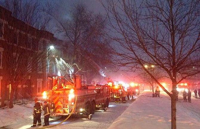 Allston Apartment Building Damaged in Early-Morning Fire