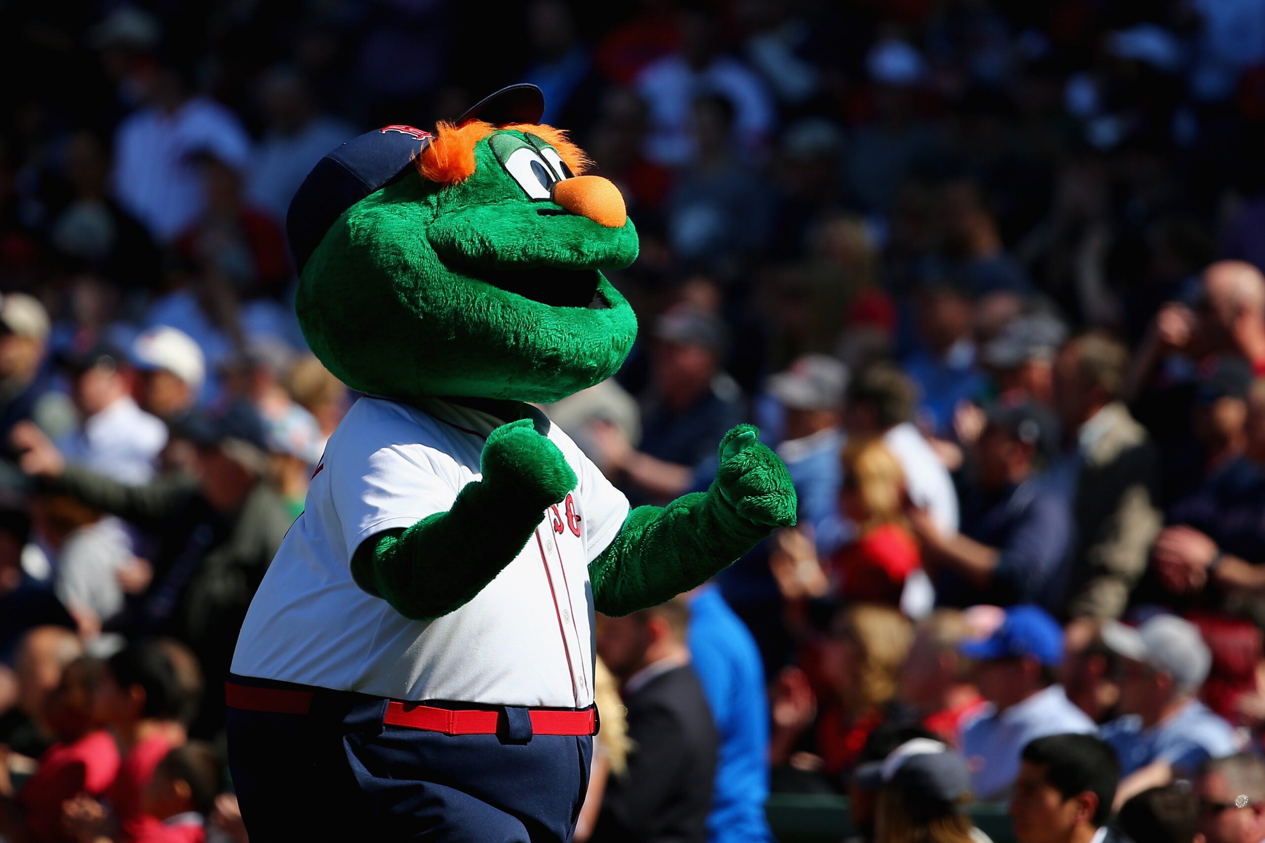 Wally the Green Monster Feuded With Mr. Met, But Apparently They're Buds  Again